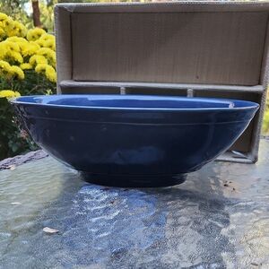 Pottery Barn Azure Ceramic 12" Cambria Dish. Grandmacore Cottage CabinUrban Farm